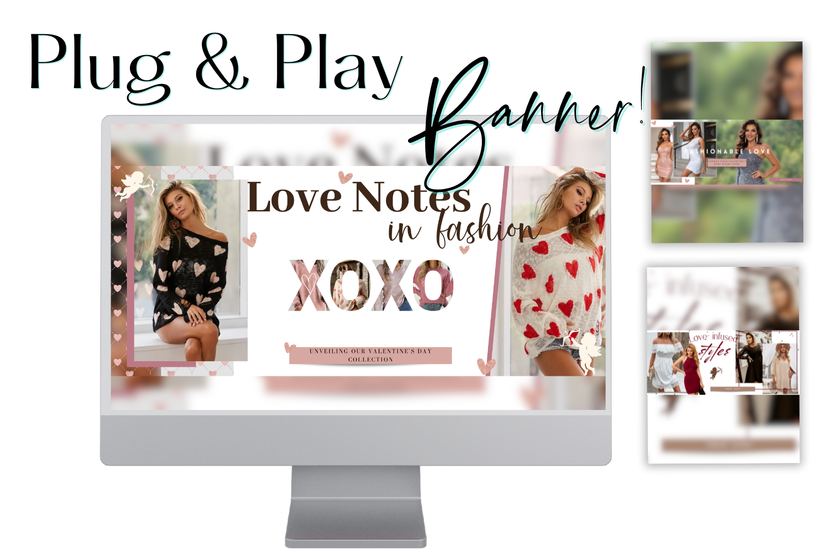 Love Infused Inspired Banners - Boutique Marketing Studio
