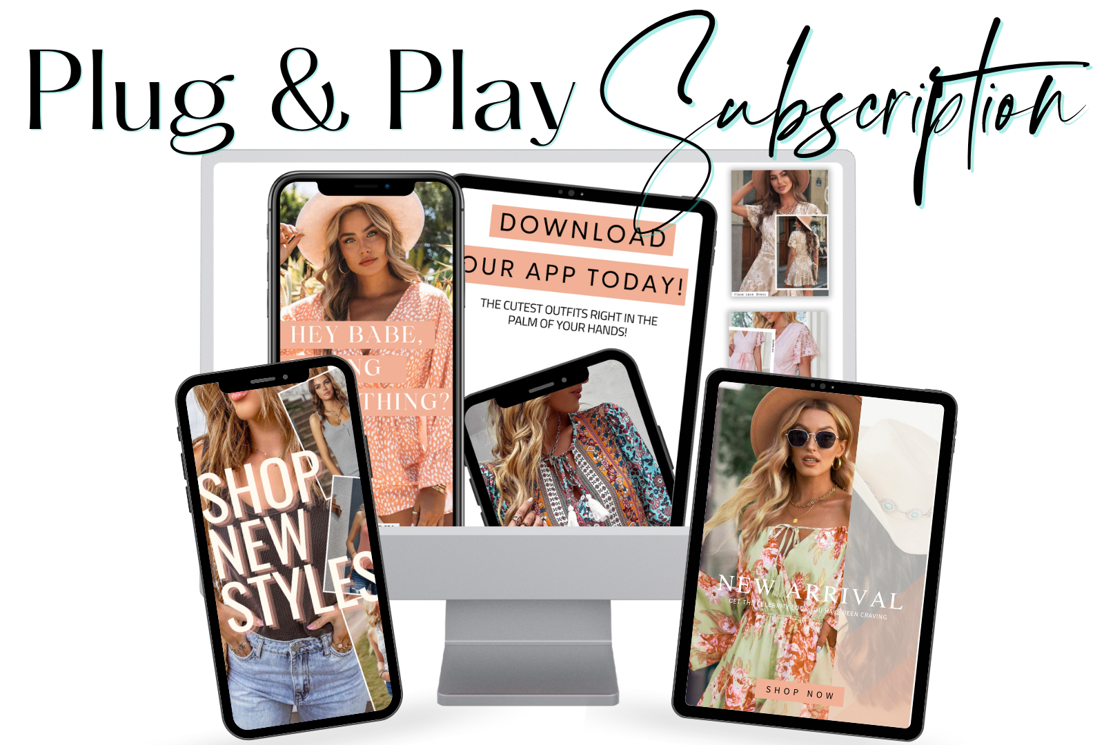 Subscription | Plug & Play Templates - Boutique Marketing Studio