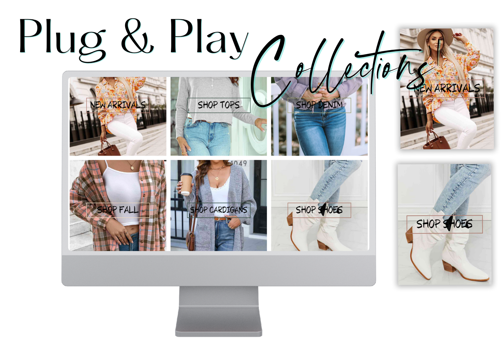 Basic Days Inspired Website Collection - Boutique Marketing Studio
