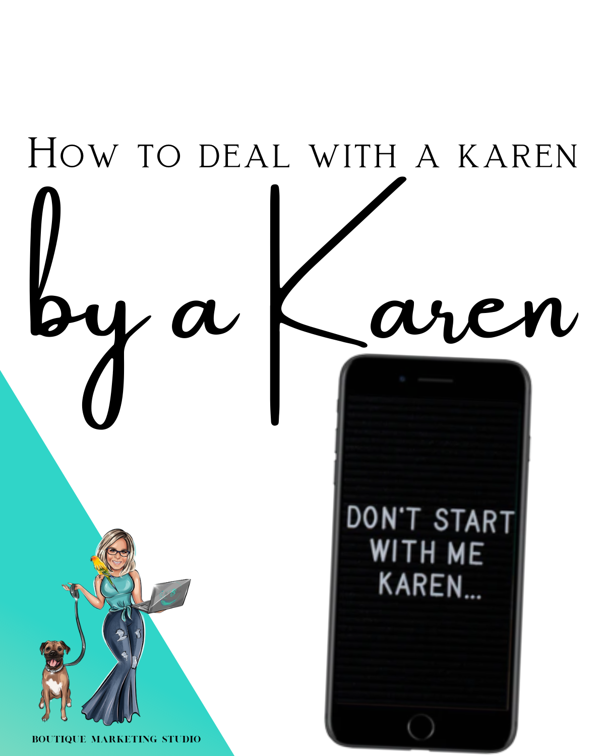 How to deal with a Karen by Karen!