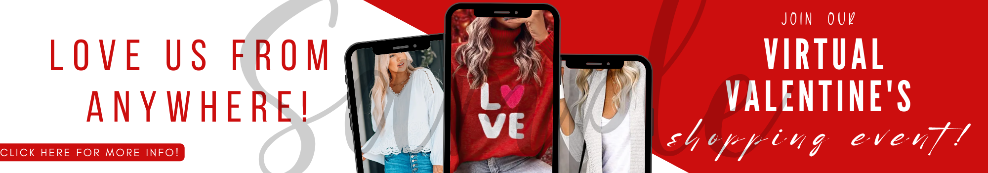 Valentine Mini Banners - Boutique Marketing Studio