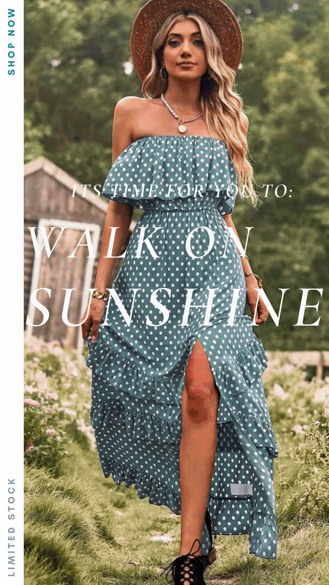 Walking on Sunshine Inspired Template - Boutique Marketing Studio